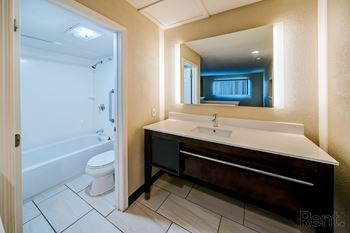 Clean bathroom