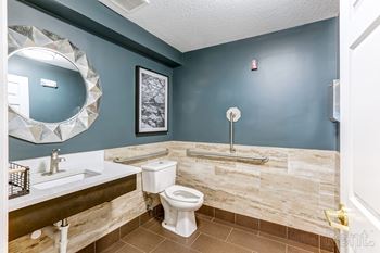 Renovated bathroom