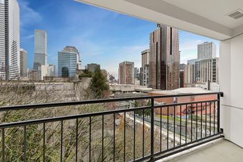 Balcony overlooking cityscape9