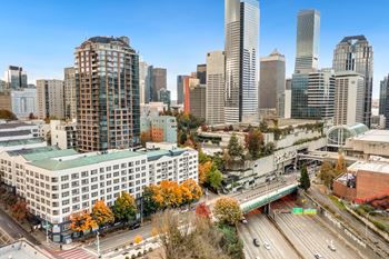 Cityscape with buildings2