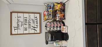 Clubhouse coffee station