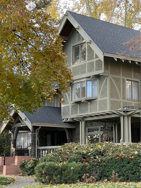 Provo apartment for rent - A house with a grey roof and a balcony.