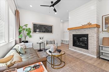 Bright living room