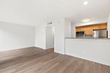 Kitchen area with counter and cabinets3