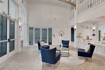 Bright lobby
