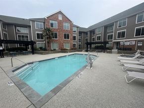 Dallas apartment for rent - Pool side view at AVIA Apartments On Alpha, Dallas