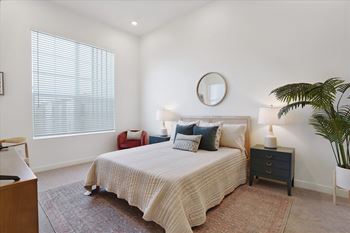 Bedroom with window
