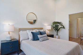 Bedroom with nightstand