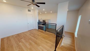 Split-level living space