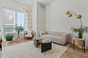 Salt Lake City apartment for rent - a living room with a couch and a table at SevenO2 Main Apartments, Utah, 84101