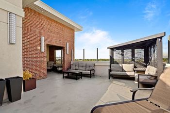 Patio with couch and chairs1