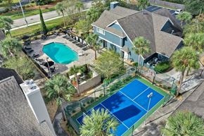 Jacksonville apartment for rent - Aerial View Of Pool at AVIA Lofts on Liberty Ridge Apartments, Jacksonville, FL, 32256