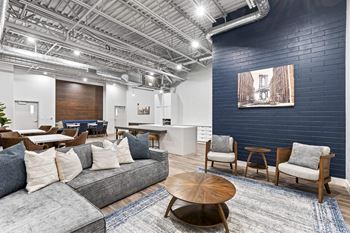 Modern and luxurious living room interior
