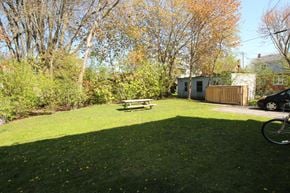 Kingston apartment for rent - 261 College St Backyard