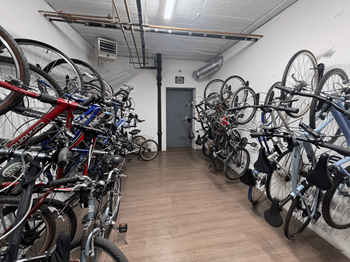 Buena terrace secured bike room