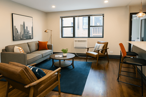 Chicago apartment for rent - The Wrightwood #4C Living Room