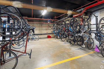 The bryn bicycle storage