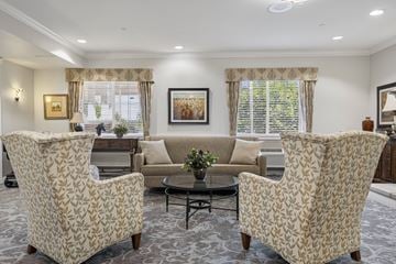 Lakewood apartment for rent - A living room with two chairs and a sofa.