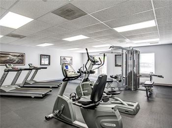 Bright gym