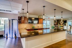 Vancouver apartment for rent - Kitchen with a counter at Vancouver Pointe, Washington, 98661
