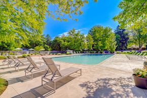 Fairview Park apartment for rent - the swimming pool at the preserve at ballantyne commons apartments