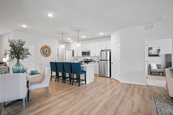 Luxury plank flooring