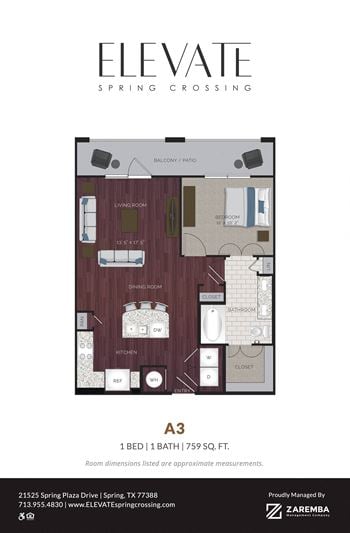 18 Unique 1, 2 & 3 bedroom floorplans