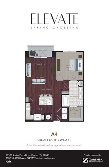 18 Unique 1, 2 & 3 bedroom floorplans