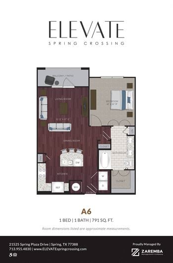 18 Unique 1, 2 & 3 bedroom floorplans