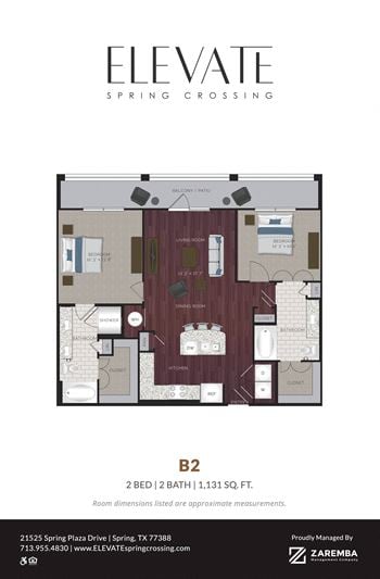 18 Unique 1, 2 & 3 bedroom floorplans