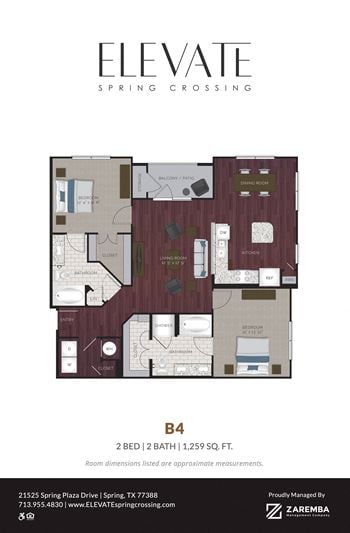 18 Unique 1, 2 & 3 bedroom floorplans