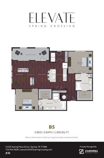 18 Unique 1, 2 & 3 bedroom floorplans