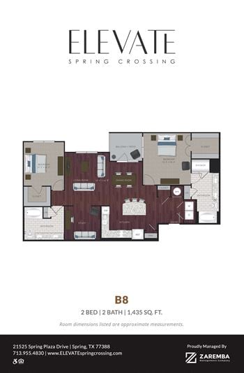 18 Unique 1, 2 & 3 bedroom floorplans