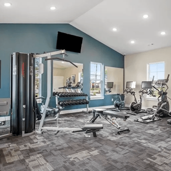 State-of-the-art fitness center
