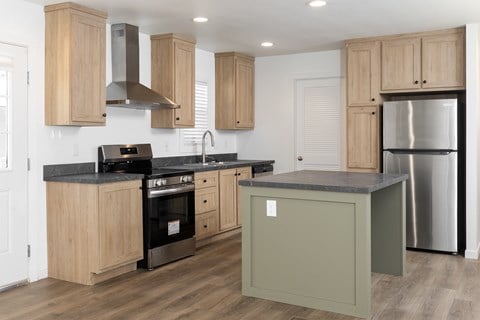 Floor plan for 3 beds, 2 baths, 1056 sqft