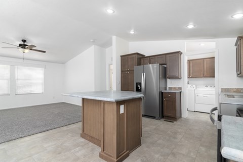 Floor plan for 3 beds, 2 baths, 1386 sqft