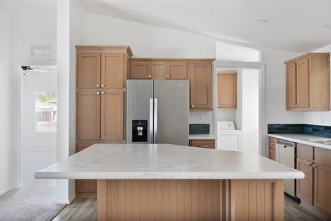 Floor plan for 3 beds, 2 baths, 1386 sqft