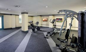 Fort Lauderdale apartment for rent - a room filled with lots of exercise equipment
