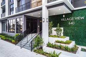 Fort Lauderdale apartment for rent - a view of the facade of village view 640