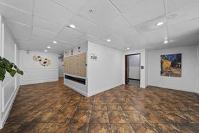 Los Angeles apartment for rent - A room with a wooden floor and a white ceiling.