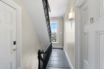 Taymil 122 benefit street apartment homes hallway
