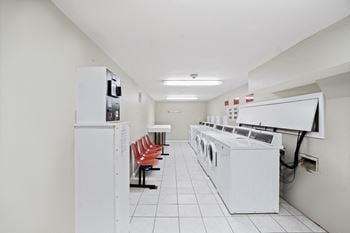 Taymil east shore apartment homes laundry facility