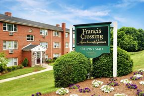 Randolph apartment for rent - Taymil Francis Crossing Sign