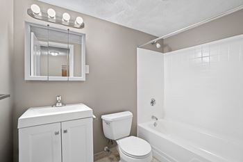 Taymil landings on the trail bathroom