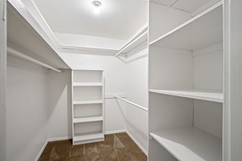 Taymil landings on the trail walk-in closet