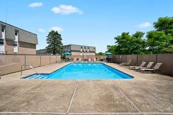 Taymil landings on the trail outdoor pool