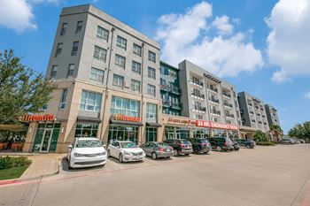 Street level retail center