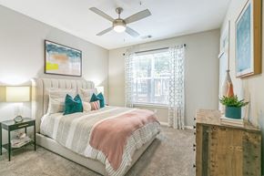 Atlanta apartment for rent - Bedroom with a bed at The Atlantic North Highland, Charlotte