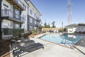 Decatur apartment for rent - Pool with lounge area at Arcadia Decatur, Decatur, GA