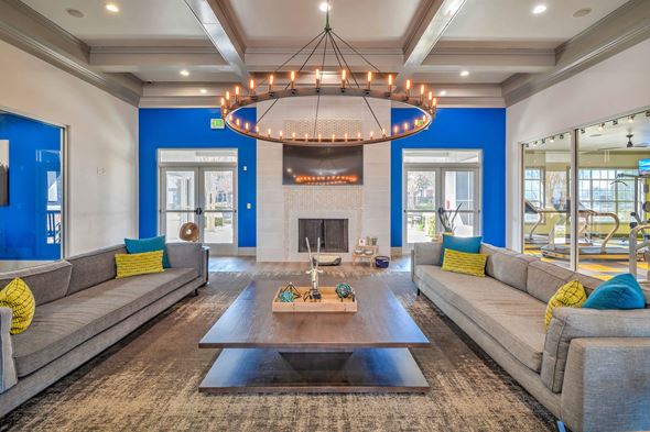 Ft Worth apartment for rent - Clubhouse at The Atlantic Station, Texas